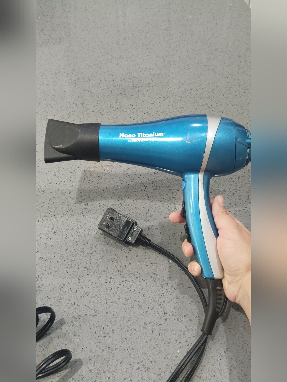 Nano Titanium Blue Hair Dryer